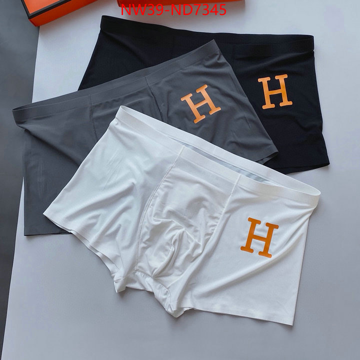 Panties-Hermes,cheap high quality replica , ID: ND7345,$: 39USD