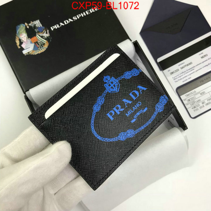 Prada Bags(TOP)-Wallet,ID: BL1072,$: 59USD