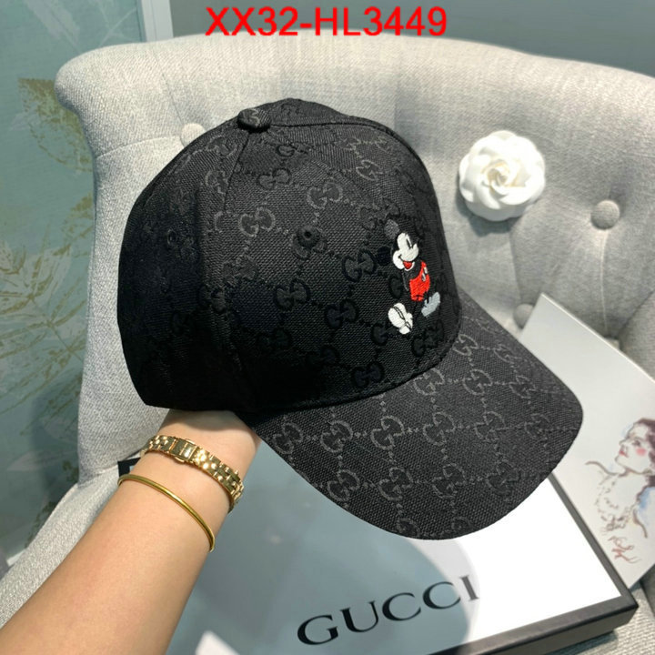 Cap (Hat)-Gucci,where to buy fakes , ID: HL3449,$: 32USD