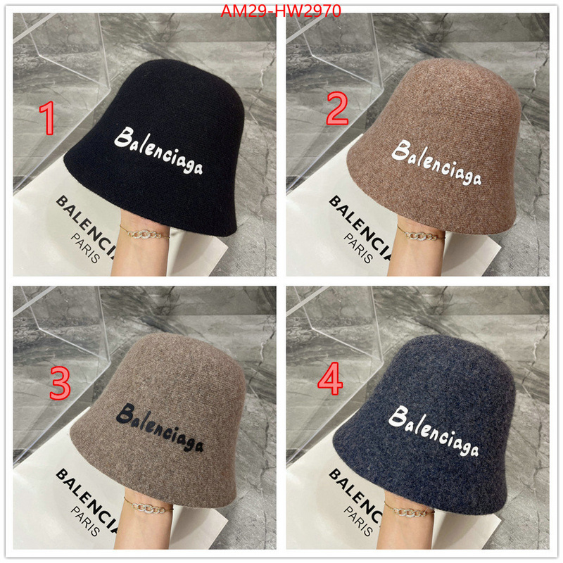 Cap (Hat)-Balenciaga,sell high quality , ID: HW2970,$: 29USD