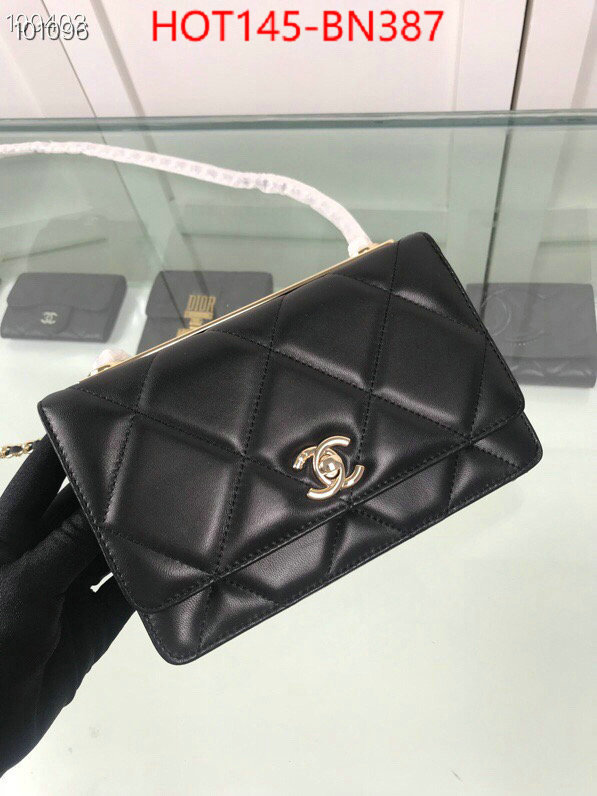 Chanel Bags(TOP)-Diagonal-,ID: BN387,$: 145USD