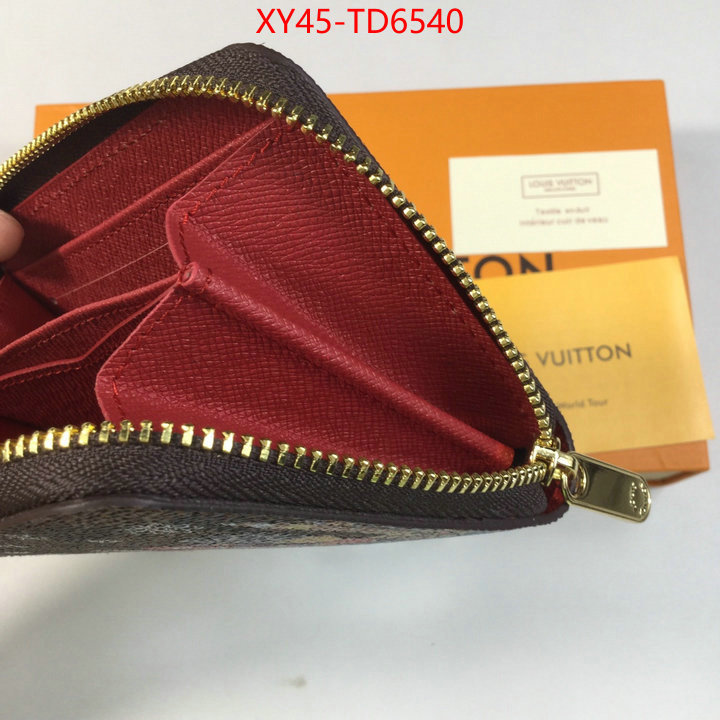 LV Bags(4A)-Wallet,best capucines replica ,ID: TD6540,$: 45USD