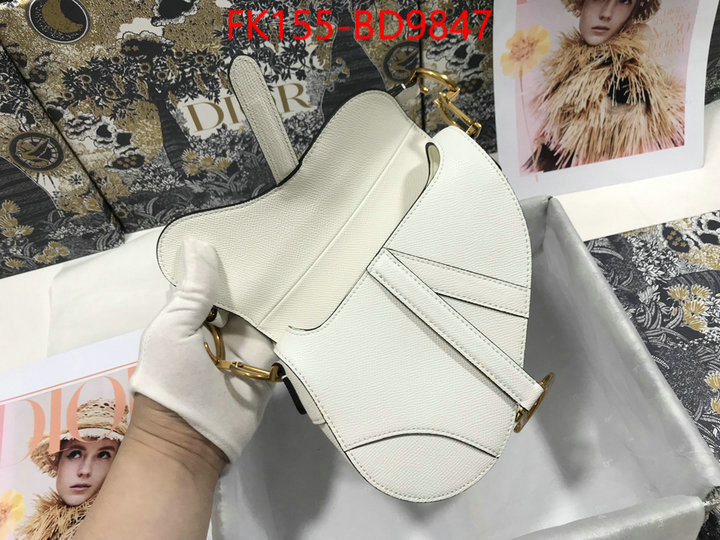 Dior Bags(TOP)-Saddle-,ID: BD9847,$: 155USD