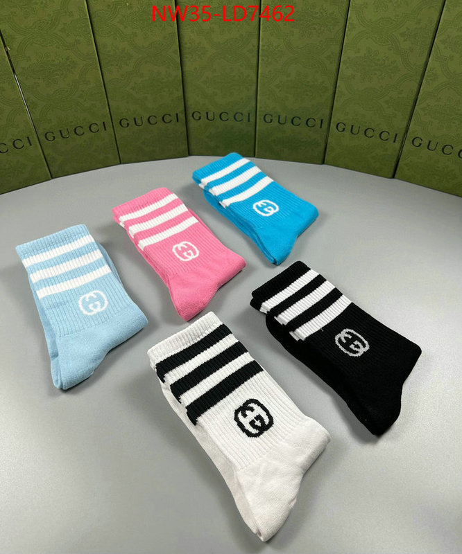 Sock-Gucci,luxury 7 star replica , ID: LD7462,$: 35USD