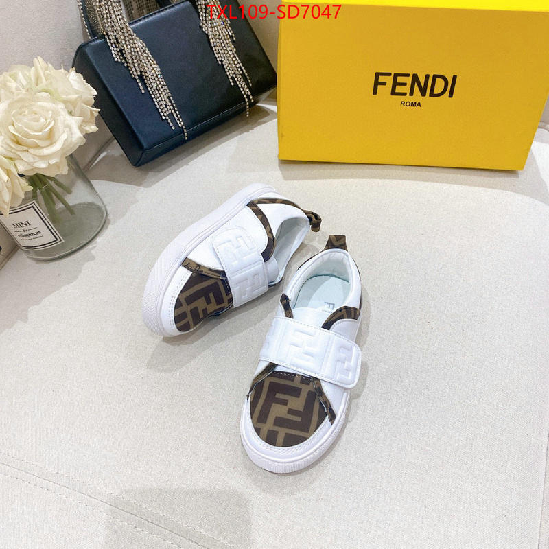 Kids shoes-Fendi,1:1 replica wholesale , ID: SD7047,$: 109USD