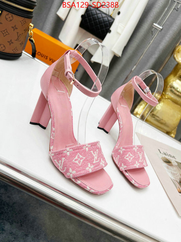 Women Shoes-LV,fake designer , ID: SD2388,$: 129USD