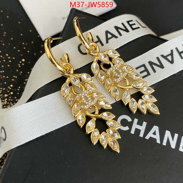 Jewelry-Chanel,online store , ID: JW5859,$: 37USD