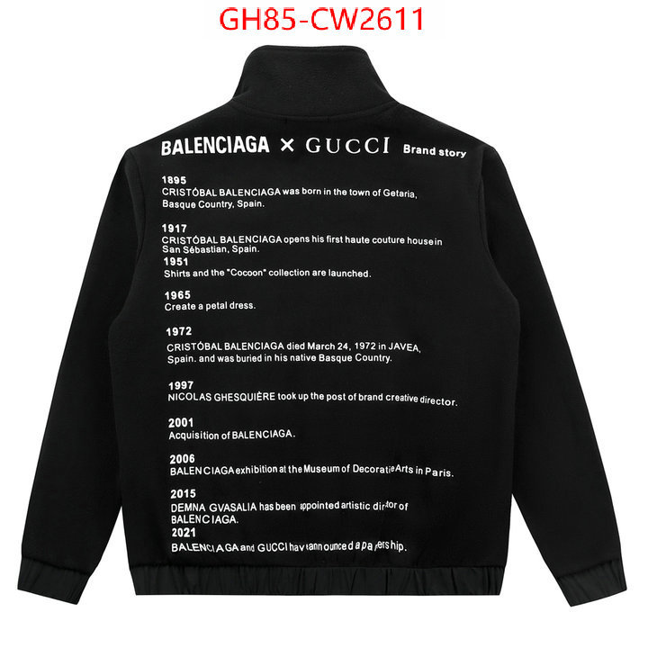 Clothing-Gucci,shop designer , ID: CW2611,$: 85USD