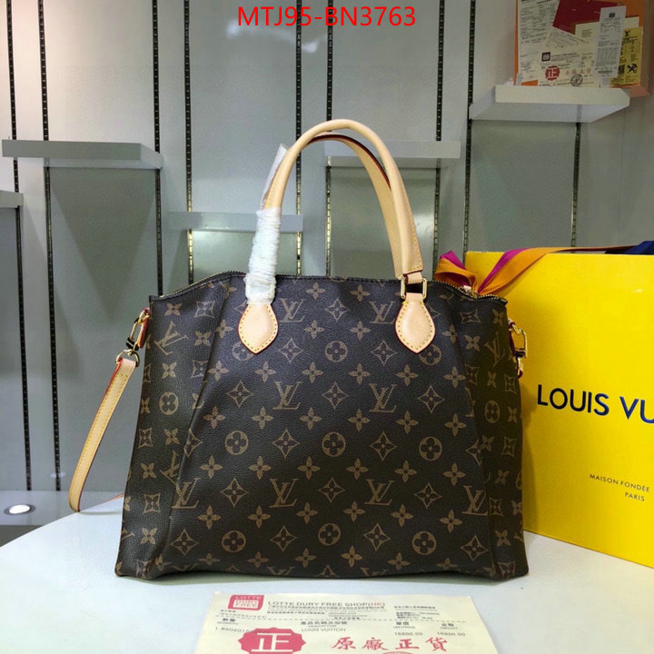 LV Bags(4A)-Handbag Collection-,ID: BN3763,$: 95USD