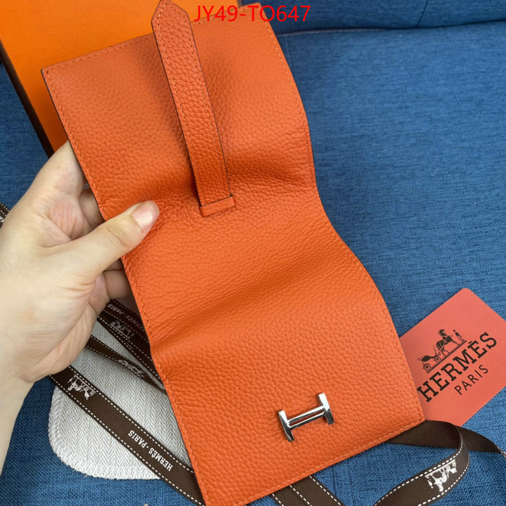 Hermes Bags(4A)-Wallet-,replica 1:1 high quality ,ID: TO647,$: 49USD