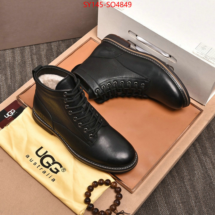 Men Shoes-Boots,designer fake , ID: SO4849,$: 145USD