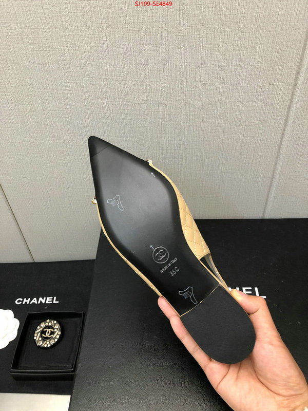 Women Shoes-Chanel,cheap replica designer , ID: SE4849,$: 109USD