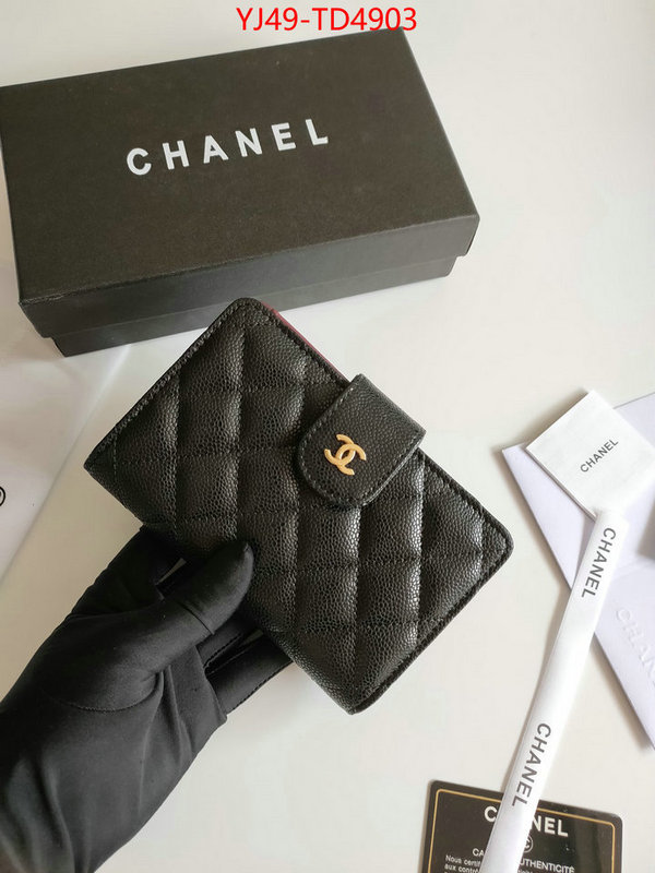 Chanel Bags(4A)-Wallet-,ID: TD4903,$: 49USD