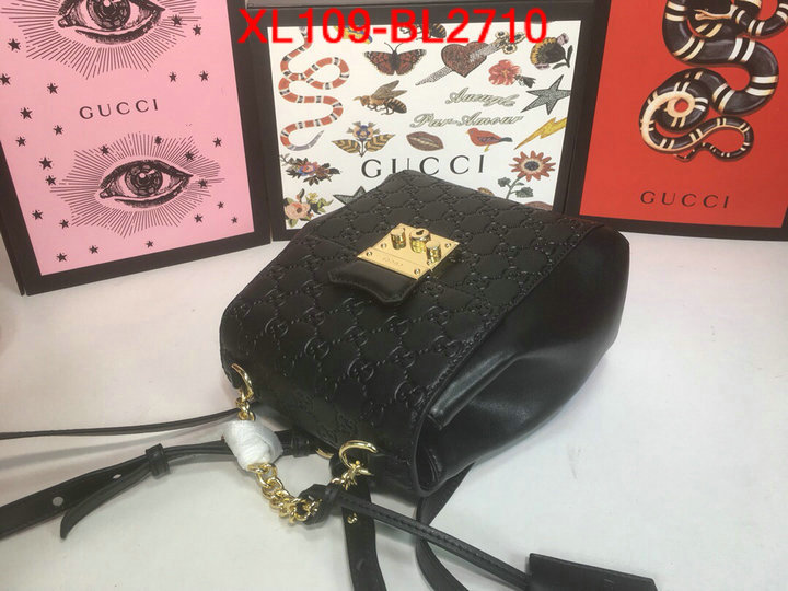 Gucci Bags(4A)-Backpack-,where to buy ,ID: BL2710,$: 109USD