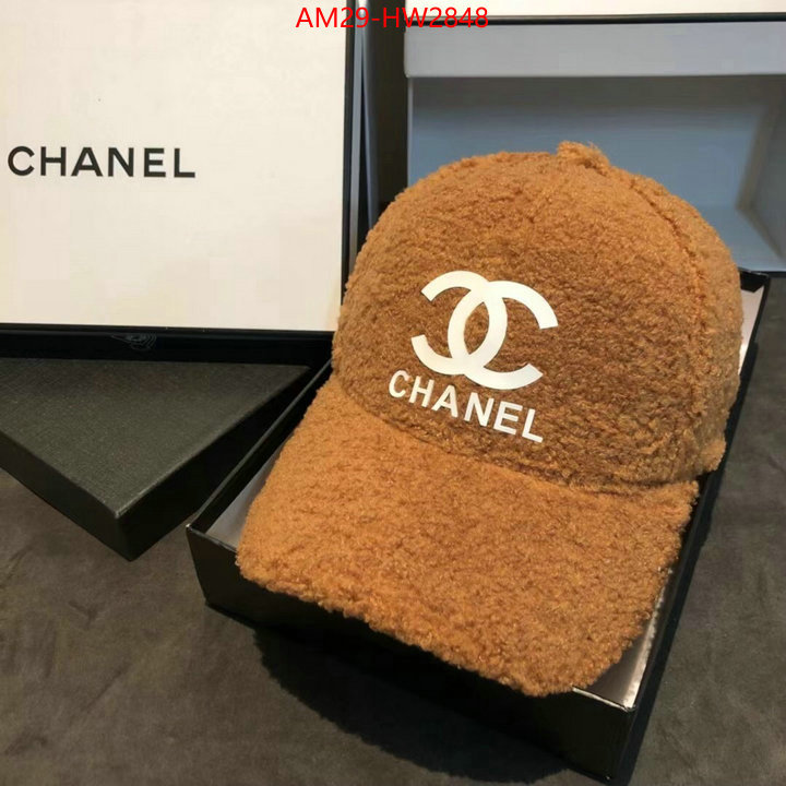 Cap (Hat)-Chanel,what's the best place to buy replica , ID: HW2848,$: 29USD