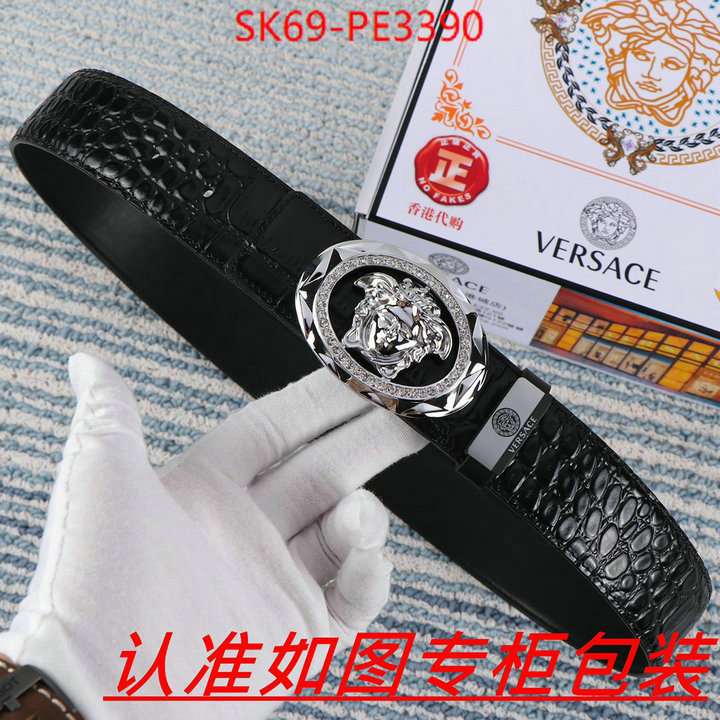 Belts-Versace,what's the best place to buy replica , ID: PE3390,$: 69USD