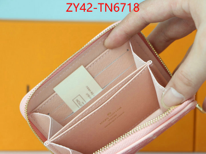 LV Bags(4A)-Wallet,ID: TN6718,$: 42USD