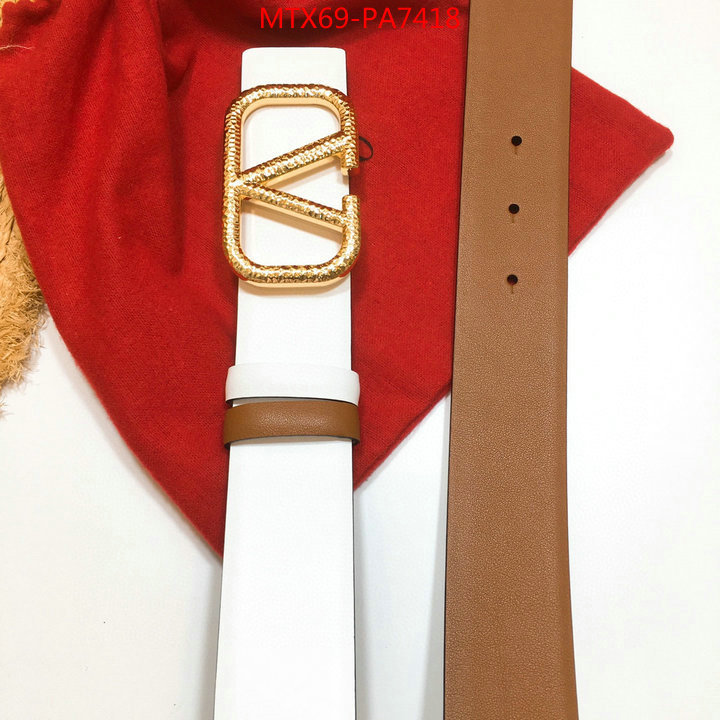 Belts-Valentino,buying replica , ID: PA7418,$: 69USD