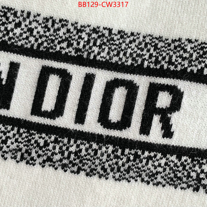 Clothing-Dior,buy aaaaa cheap , ID: CW3317,$: 129USD