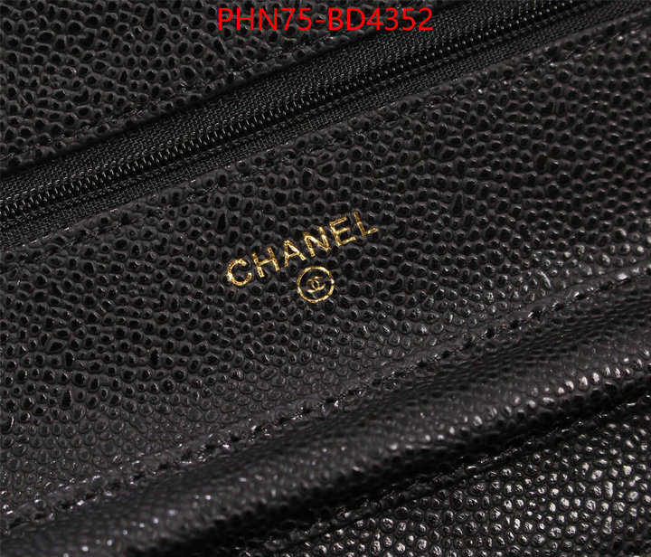 Chanel Bags(4A)-Diagonal-,ID: BD4352,$: 75USD