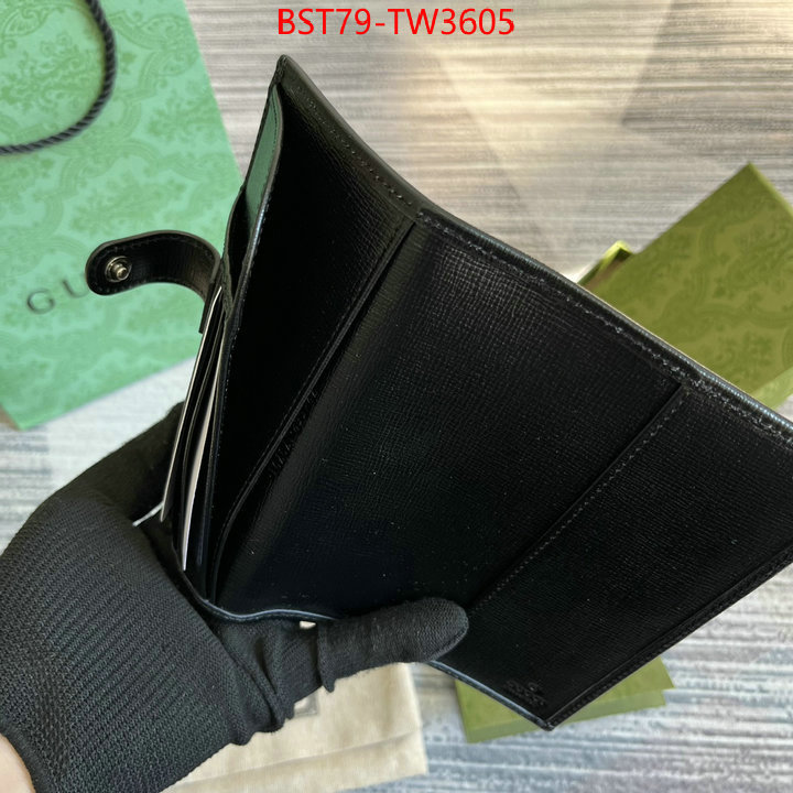 Gucci Bags(TOP)-Wallet-,aaaaa+ replica designer ,ID: TW3605,$: 79USD