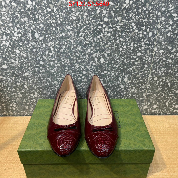 Women Shoes-Gucci,7 star quality designer replica , ID: SN5649,$: 129USD