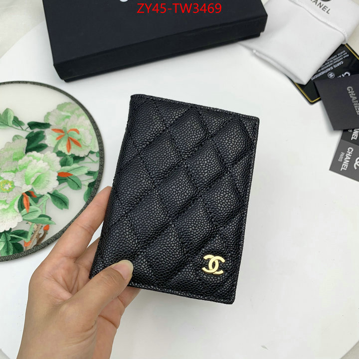 Chanel Bags(4A)-Wallet-,ID: TW3469,$: 45USD