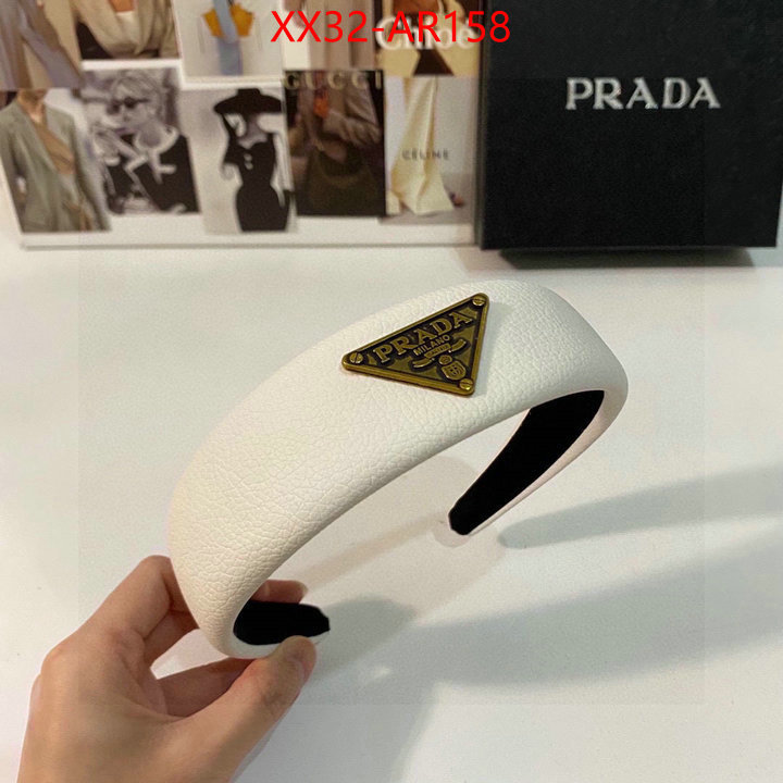 Hair band-Prada,mirror copy luxury , ID: AR158,$: 32USD