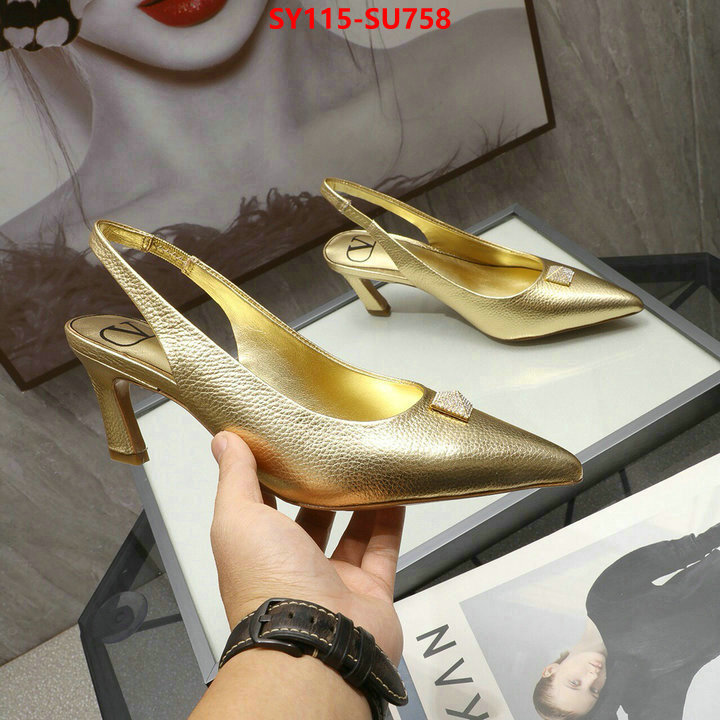 Women Shoes-Valentino,where can i buy the best 1:1 original , ID: SU758,$: 115USD