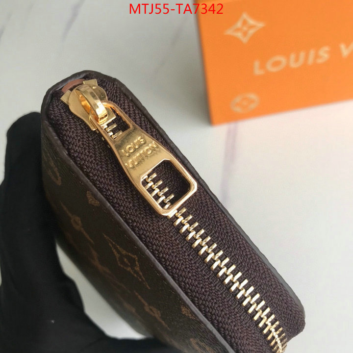 LV Bags(4A)-Wallet,ID: TA7342,$: 55USD