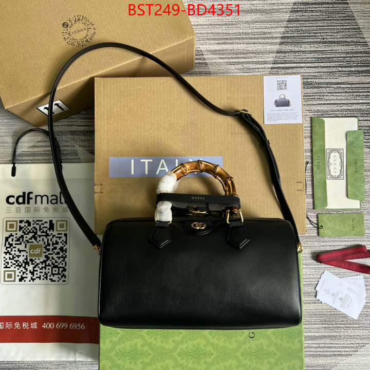 Gucci Bags(TOP)-Handbag-,what 1:1 replica ,ID: BD4351,$: 249USD