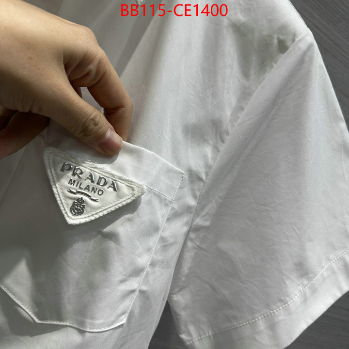 Clothing-Prada,high quality designer , ID: CE1400,$: 115USD