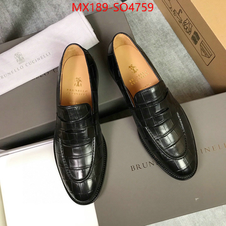 Men Shoes-Brunello Cucinelli,cheap wholesale , ID: SO4759,$: 189USD