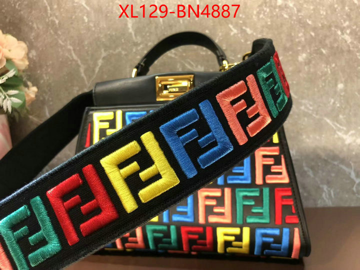 Fendi Bags(4A)-Peekaboo,2023 aaaaa replica 1st copy ,ID: BN4887,$: 129USD