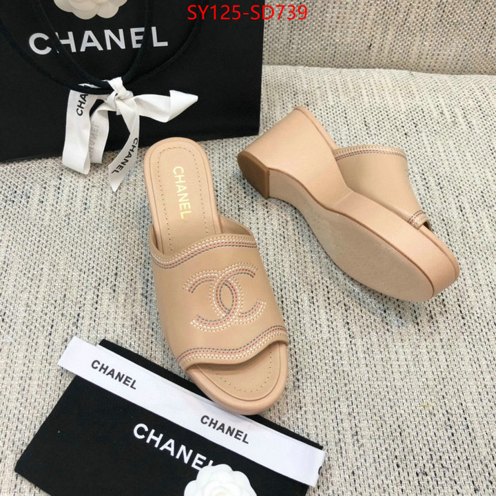 Women Shoes-Chanel,high quality replica designer , ID: SD739,$: 125USD