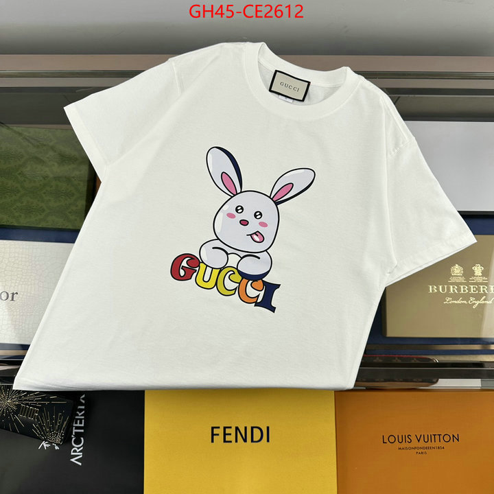 Clothing-Gucci,replica online , ID: CE2612,$: 45USD