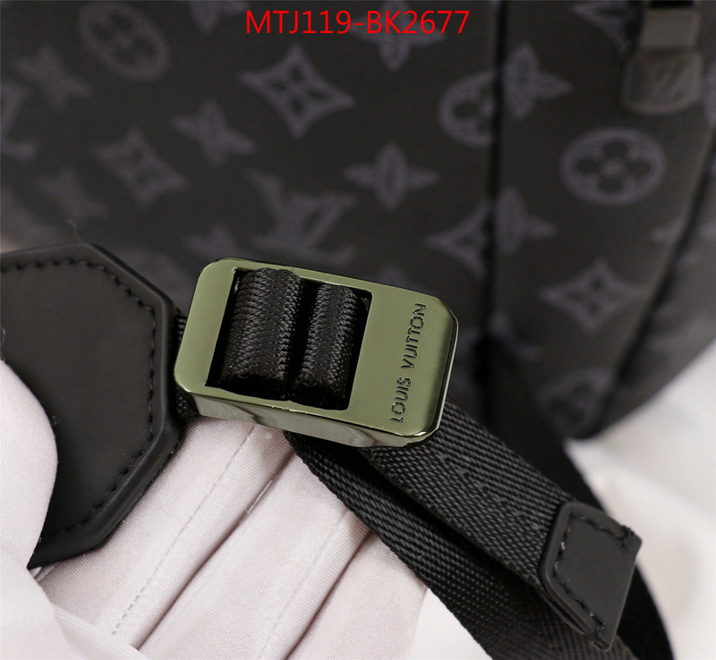 LV Bags(4A)-Backpack-,ID: BK2677,$:119USD