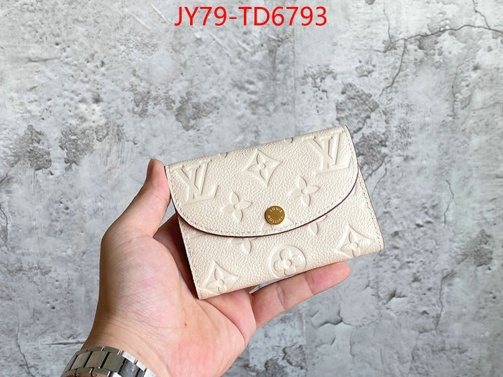 LV Bags(TOP)-Wallet,ID: TD6793,$: 79USD