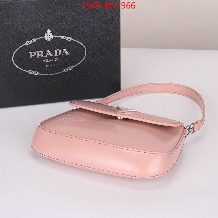 Prada Bags(4A)-Cleo,replica aaaaa designer ,ID: BN7966,$: 69USD