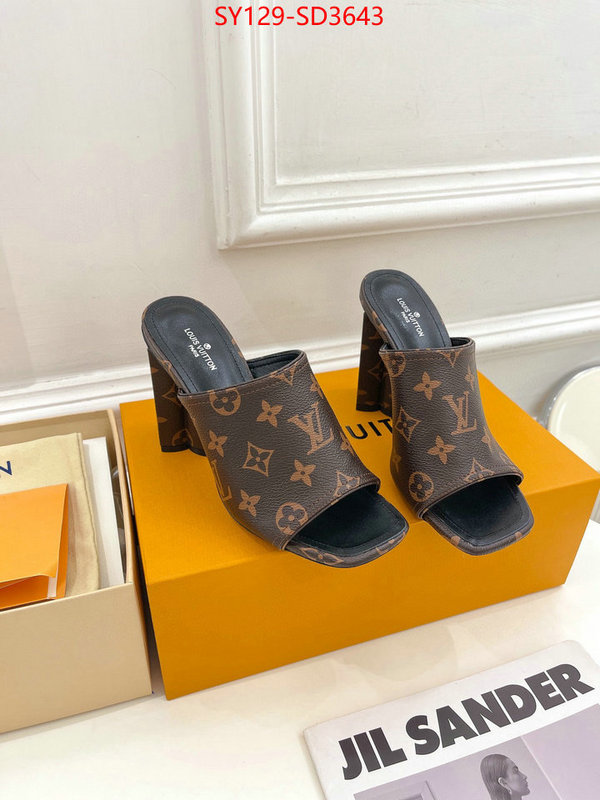 Women Shoes-LV,we provide top cheap aaaaa , ID: SD3643,$: 129USD