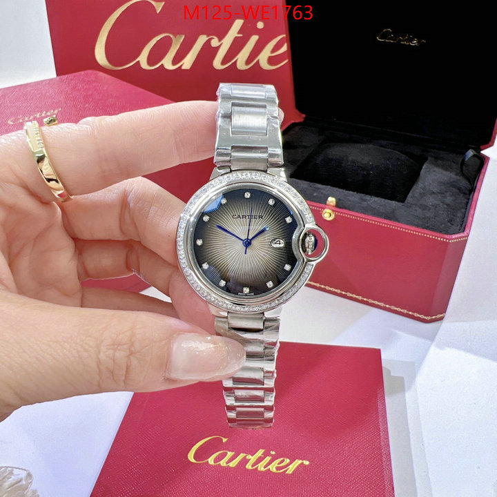 Watch(4A)-Cartier,high ,ID: WE1763,$: 125USD