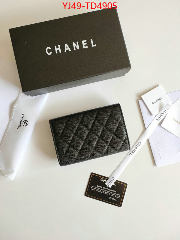 Chanel Bags(4A)-Wallet-,ID: TD4905,$: 49USD