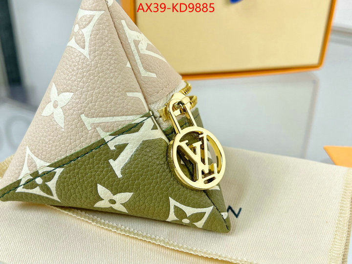 Key pendant-LV,luxury fake ,ID: KD9885,$: 39USD