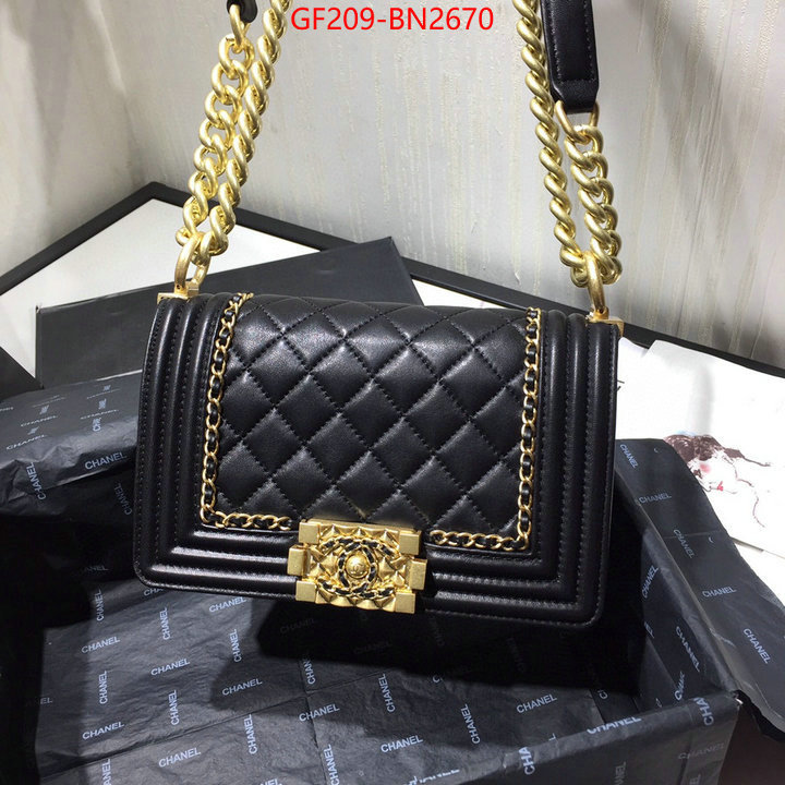 Chanel Bags(TOP)-Diagonal-,ID: BN2670,$: 209USD
