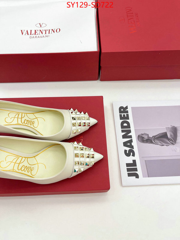 Women Shoes-Valentino,2023 replica wholesale cheap sales online , ID: SD722,$: 129USD