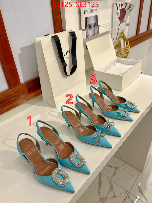 Women Shoes-Amina Muaddi,styles & where to buy , ID: SE3125,$: 125USD