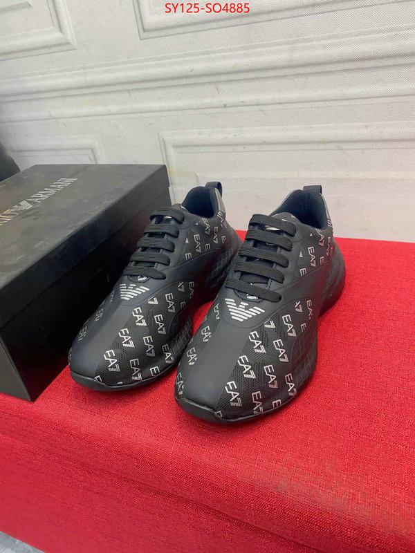 Men Shoes-Armani,replica , ID: SO4885,$: 125USD