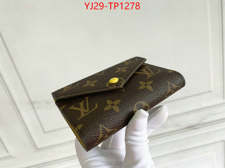 LV Bags(4A)-Wallet,ID: TP1278,$: 29USD