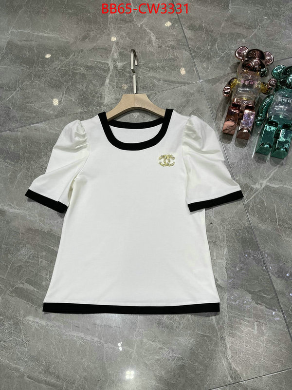 Clothing-Chanel,we provide top cheap aaaaa ,ID: CW3331,$: 65USD