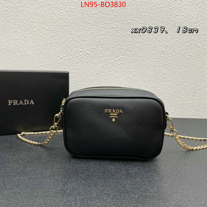 Prada Bags(4A)-Diagonal-,what is top quality replica ,ID: BO3830,$: 95USD